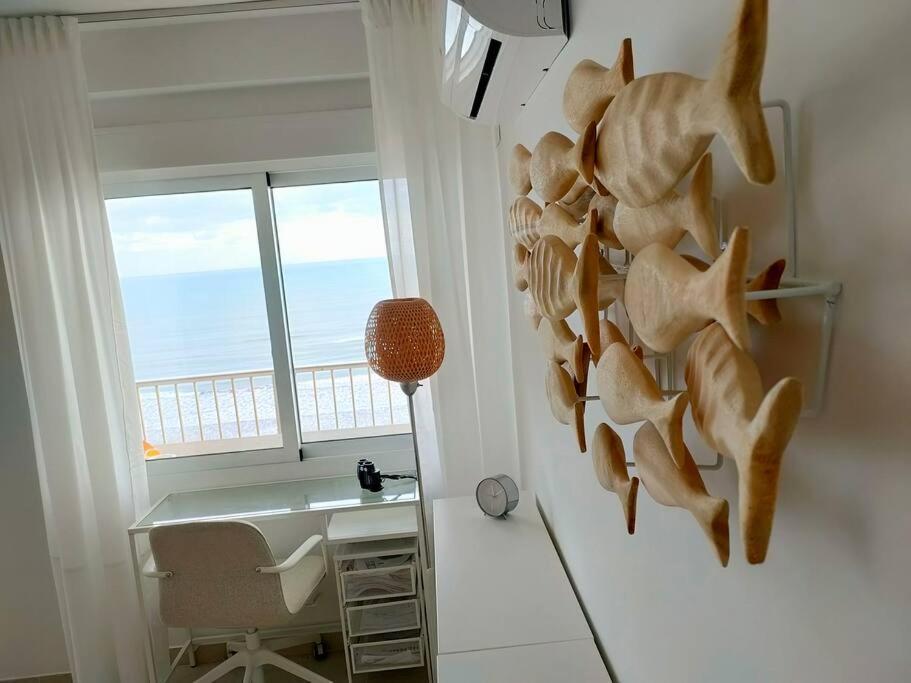 El Acuario - Primera Linea Y Todas Las Ventanas Dan Al Mar Cullera Εξωτερικό φωτογραφία